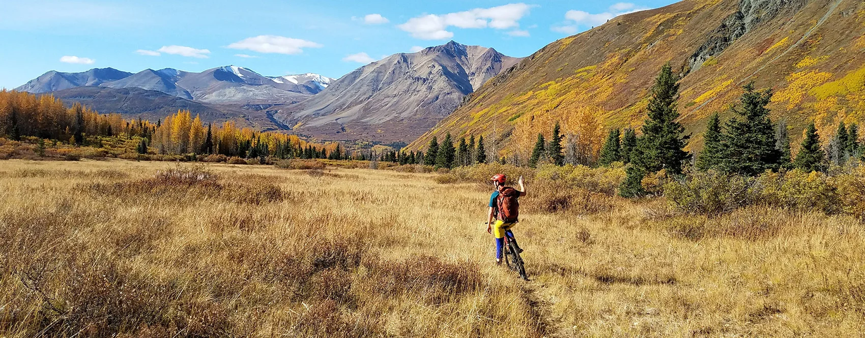 Mountain Biking Through the Yukon Wilderness